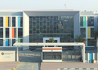 Student working in class